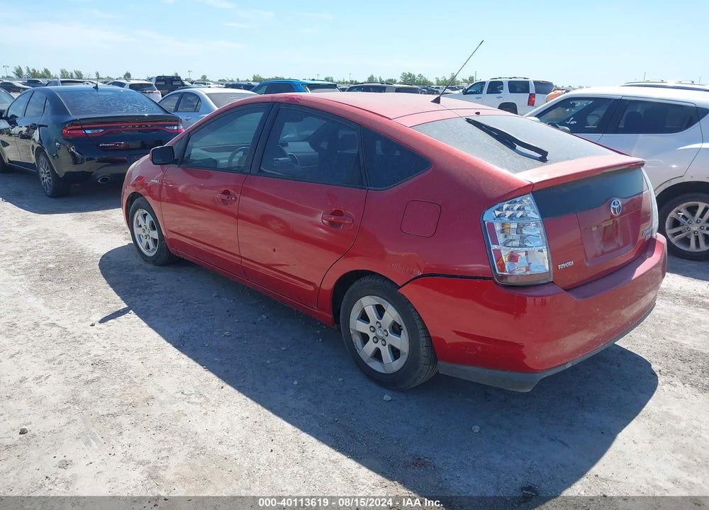 2006 TOYOTA PRIUS VIN: JTDKB20U367074661