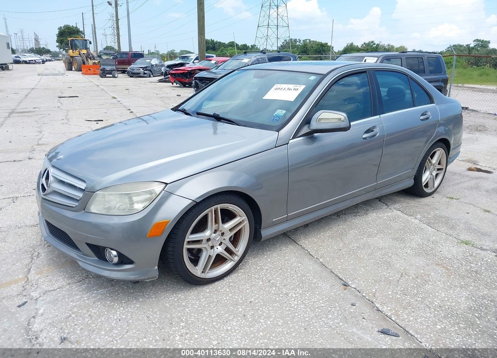 2009 MERCEDES-BENZ C 300 LUXURY/SPORT VIN: WDDGF54XX9R066832