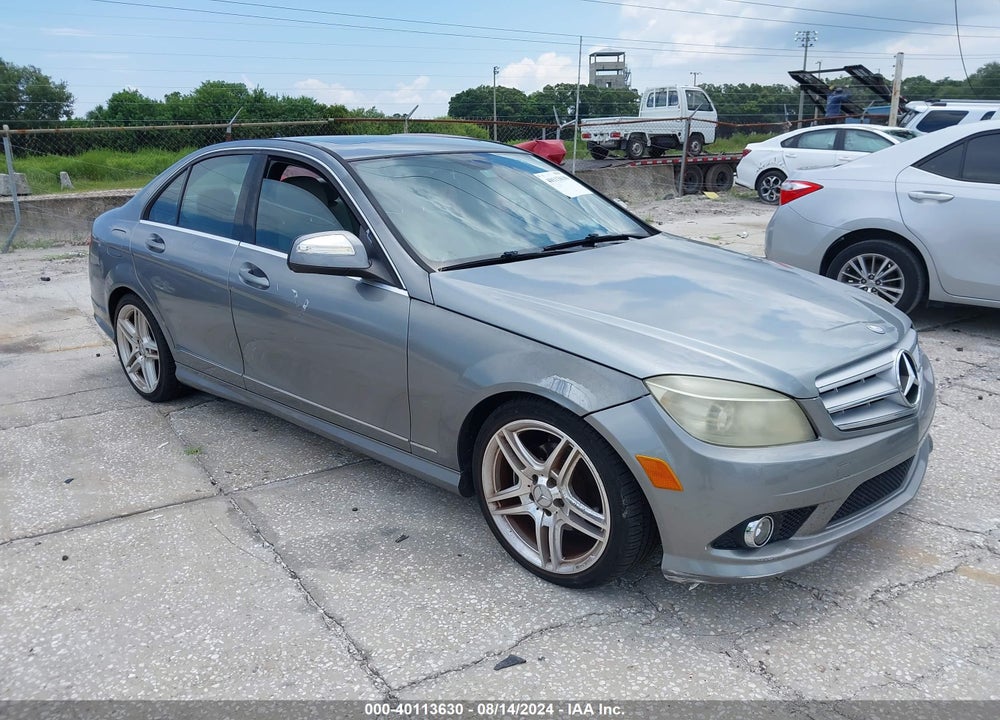 2009 MERCEDES-BENZ C 300 LUXURY/SPORT VIN: WDDGF54XX9R066832