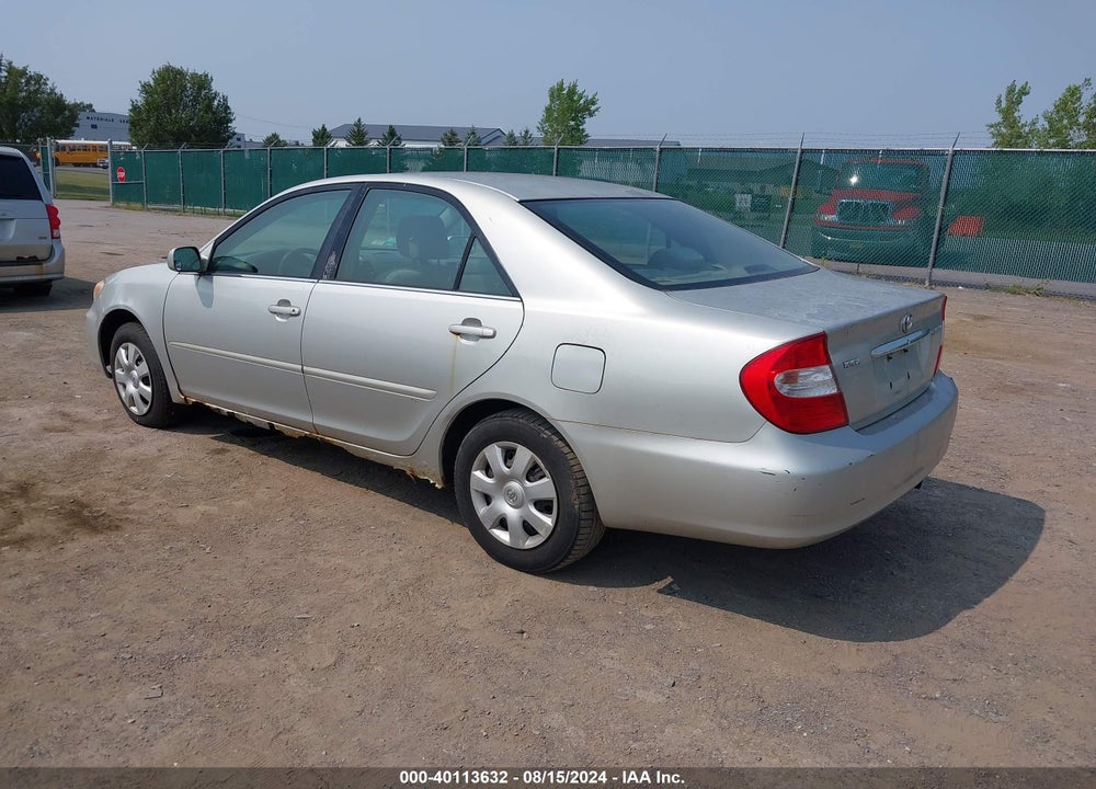 2003 TOYOTA CAMRY LE VIN: 4T1BE32K93U679396
