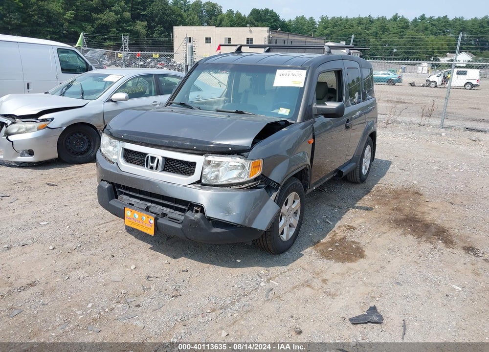2010 HONDA ELEMENT EX VIN: 5J6YH2H72AL001590