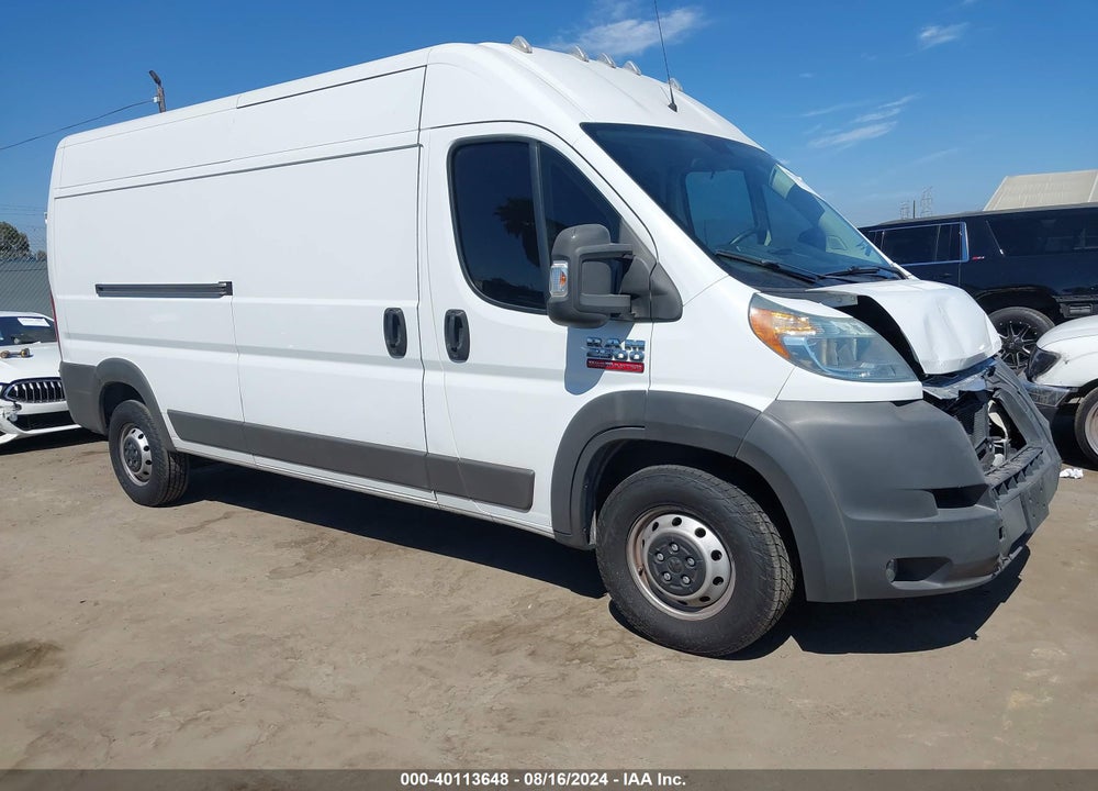 2014 RAM PROMASTER 2500 HIGH ROOF VIN: 3C6TRVDG4EE122521
