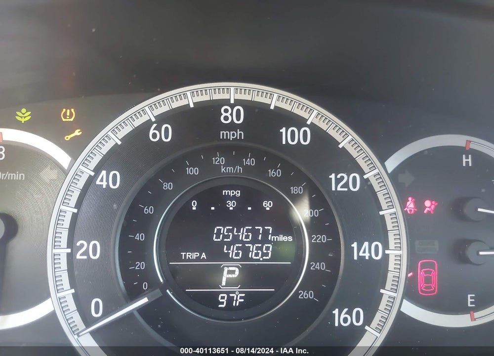 2016 HONDA ACCORD LX VIN: 1HGCR2F39GA009429