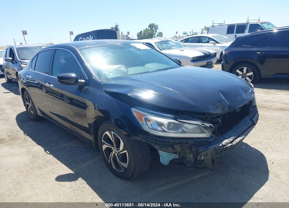 2016 HONDA ACCORD LX VIN: 1HGCR2F39GA009429
