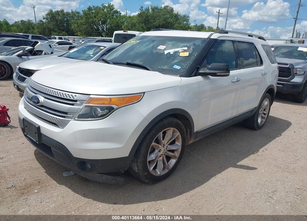 2013 FORD EXPLORER XLT VIN: 1FM5K7D88DGB26348