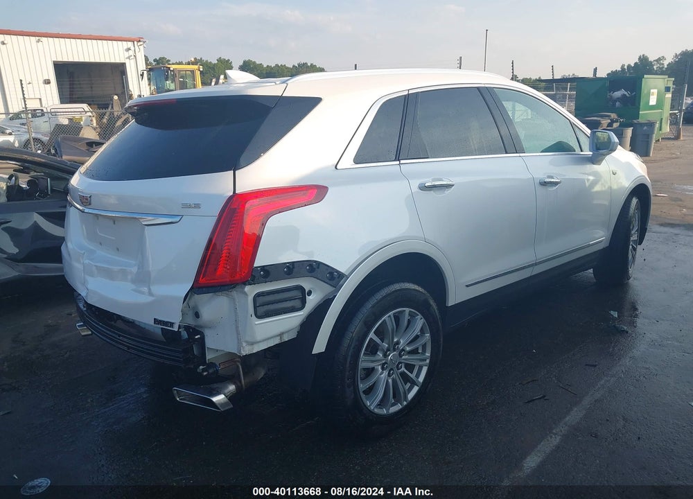 2017 CADILLAC XT5 LUXURY VIN: 1GYKNBRS4HZ111632