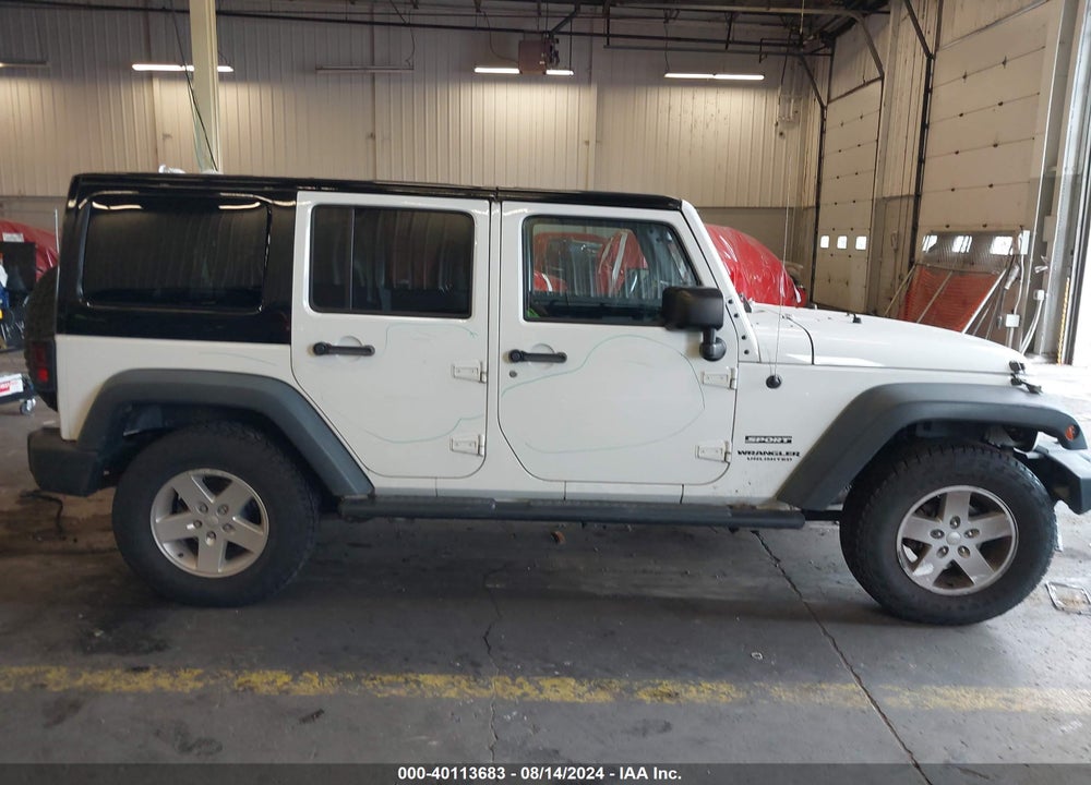 2015 JEEP WRANGLER UNLIMITED SPORT VIN: 1C4BJWDG5FL509542