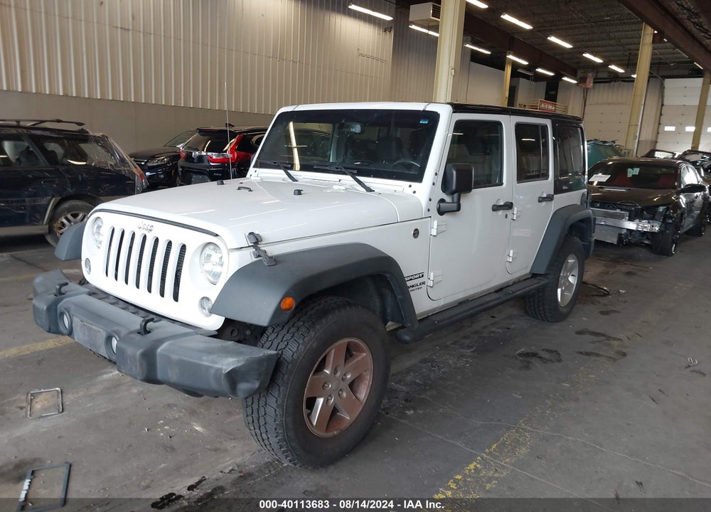 2015 JEEP WRANGLER UNLIMITED SPORT VIN: 1C4BJWDG5FL509542