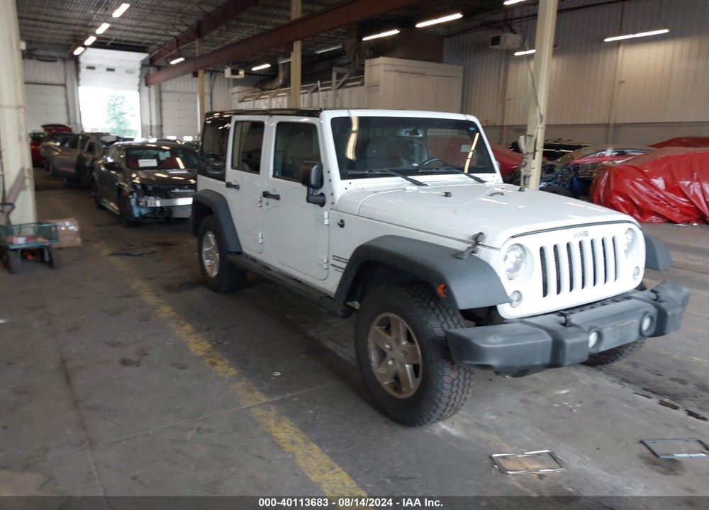 2015 JEEP WRANGLER UNLIMITED SPORT VIN: 1C4BJWDG5FL509542