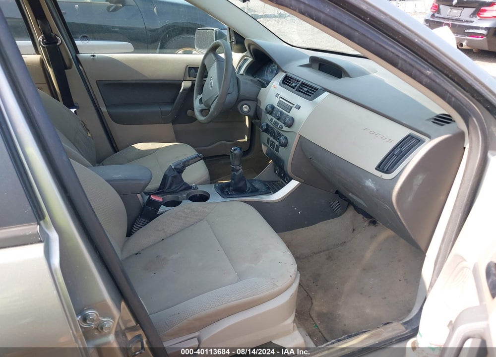 2008 FORD FOCUS S VIN: 1FAHP34N18W247869