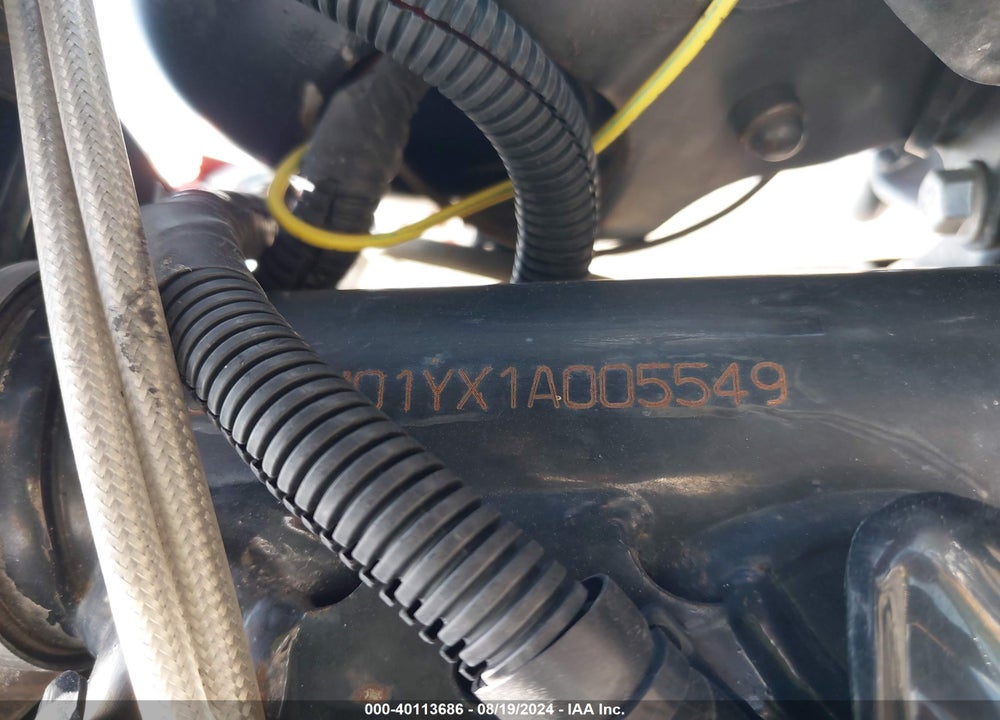 2001 YAMAHA XVS65 A VIN: JYAVM01YX1A005549