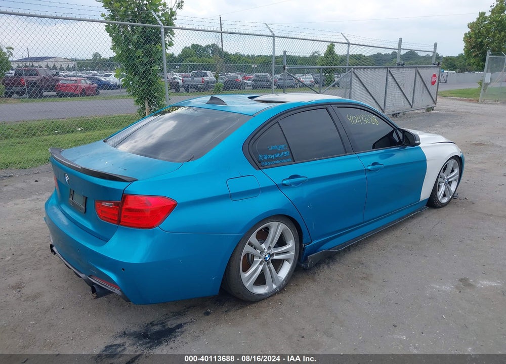 2012 BMW 335I VIN: WBA3A9C57CF270640