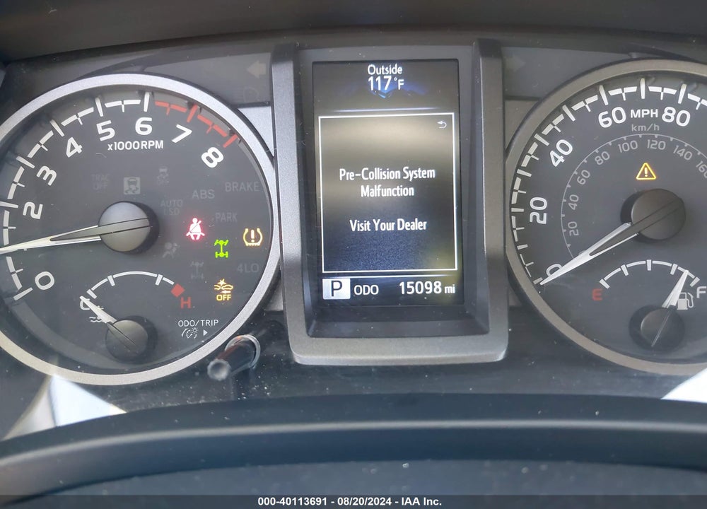 2023 TOYOTA TACOMA TRD OFF ROAD VIN: 3TMCZ5AN1PM627856