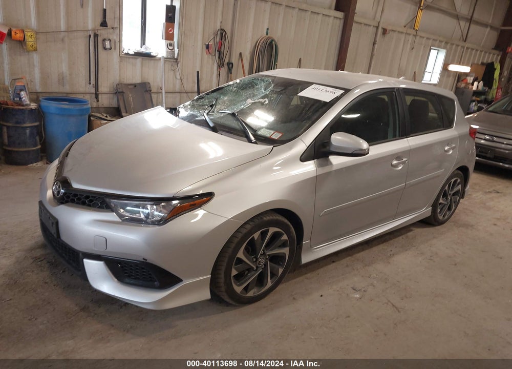 2017 TOYOTA COROLLA IM VIN: JTNKARJEXHJ552594