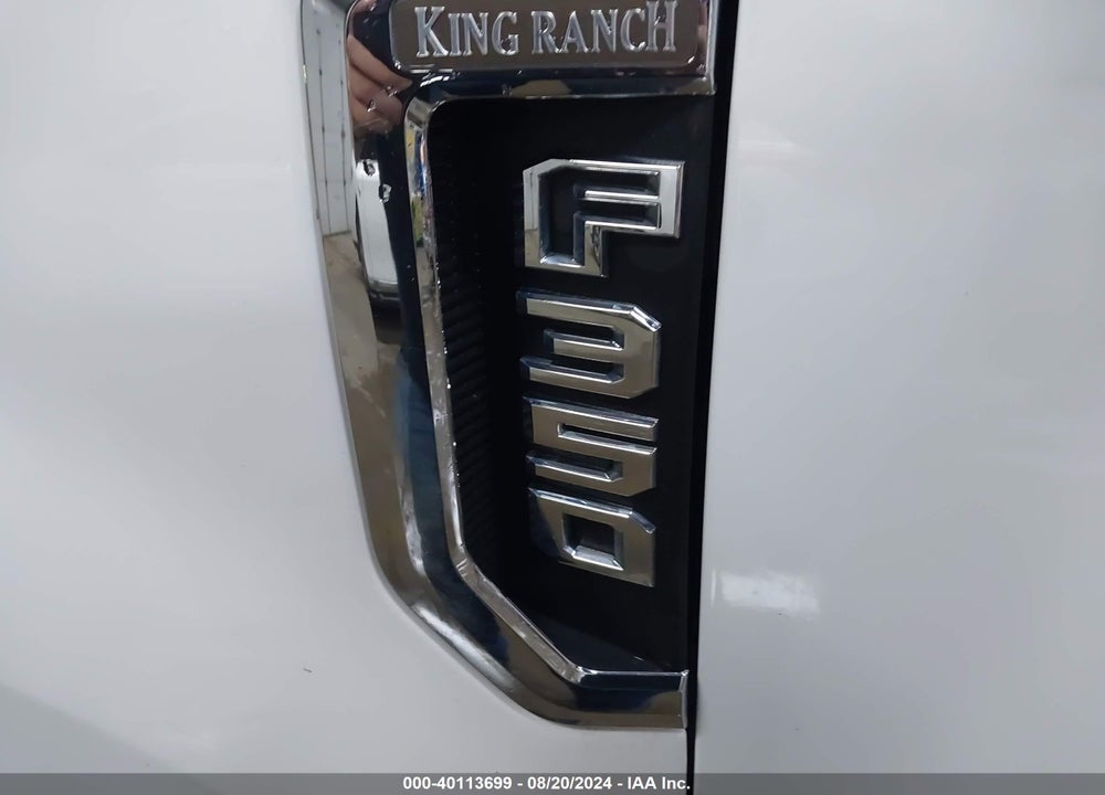 2022 FORD F-350 KING RANCH VIN: 1FT8W3DT3NEC25207