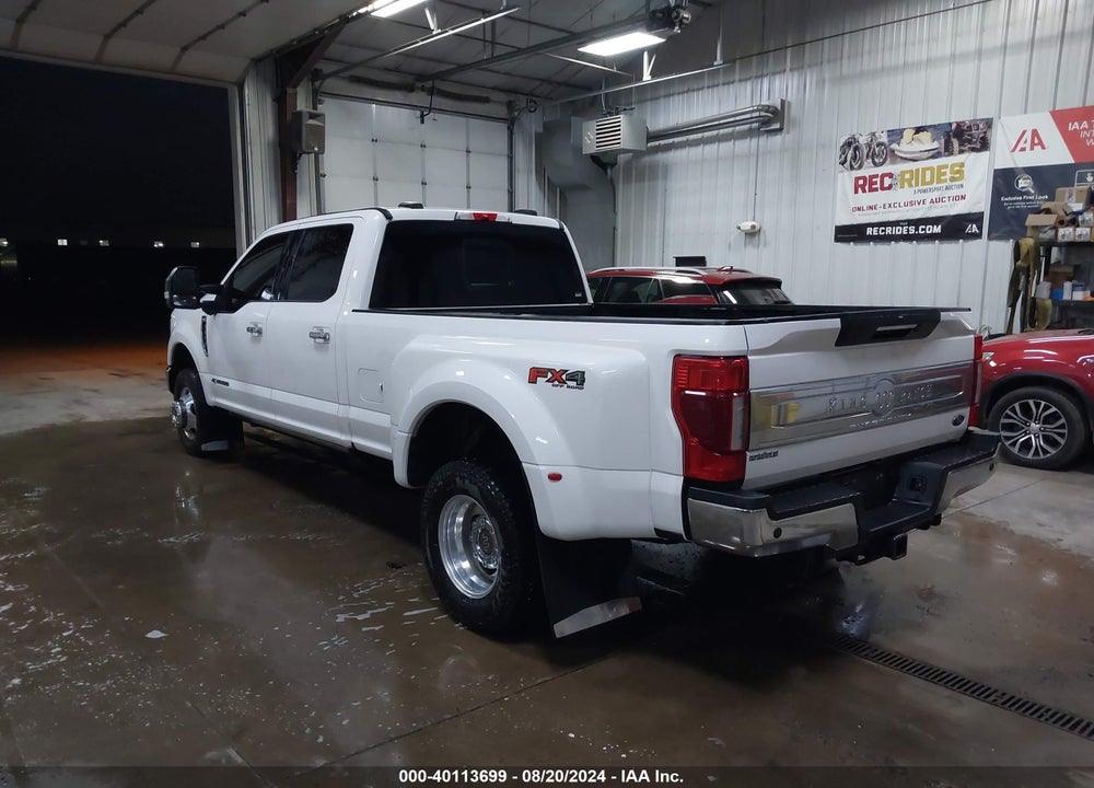 2022 FORD F-350 KING RANCH VIN: 1FT8W3DT3NEC25207