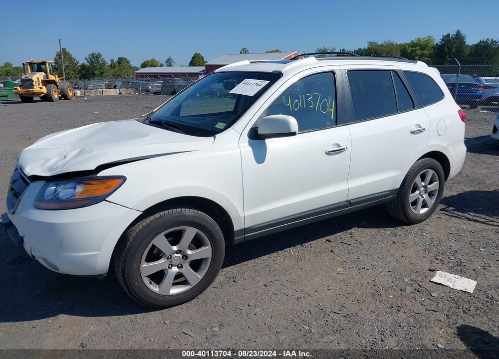 2008 HYUNDAI SANTA FE LIMITED/SE VIN: 5NMSH13E58H221409