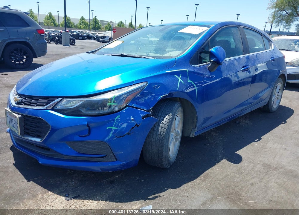 2017 CHEVROLET CRUZE LT AUTO VIN: 3G1BE6SM4HS510085