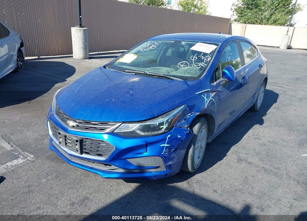 2017 CHEVROLET CRUZE LT AUTO VIN: 3G1BE6SM4HS510085