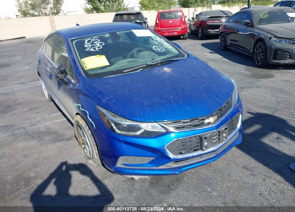 2017 CHEVROLET CRUZE LT AUTO VIN: 3G1BE6SM4HS510085