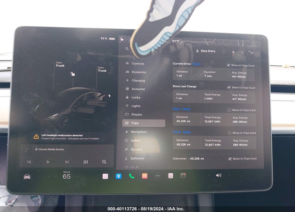 2022 TESLA MODEL 3 LONG RANGE DUAL MOTOR ALL-WHEEL DRIVE VIN: 5YJ3E1EB7NF131935