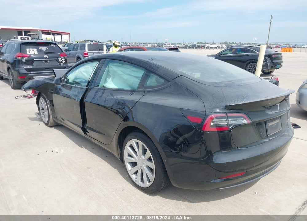 2022 TESLA MODEL 3 LONG RANGE DUAL MOTOR ALL-WHEEL DRIVE VIN: 5YJ3E1EB7NF131935