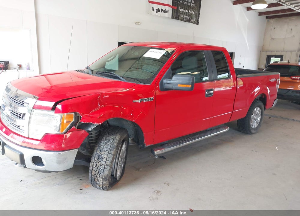 2013 FORD F-150 XLT VIN: 1FTFX1EF5DKD18196