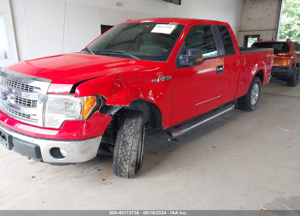 2013 FORD F-150 XLT VIN: 1FTFX1EF5DKD18196