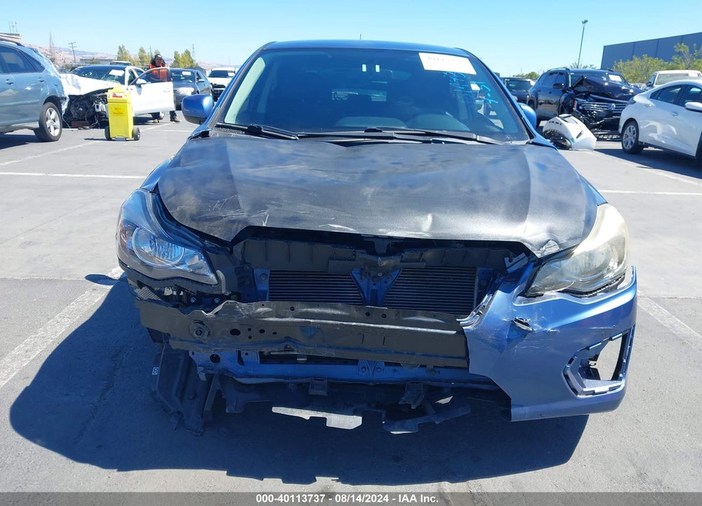 2014 SUBARU IMPREZA 2.0I PREMIUM VIN: JF1GPAC63E9319806