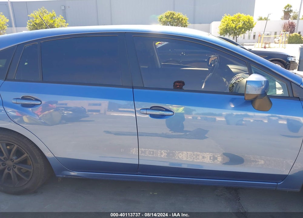 2014 SUBARU IMPREZA 2.0I PREMIUM VIN: JF1GPAC63E9319806