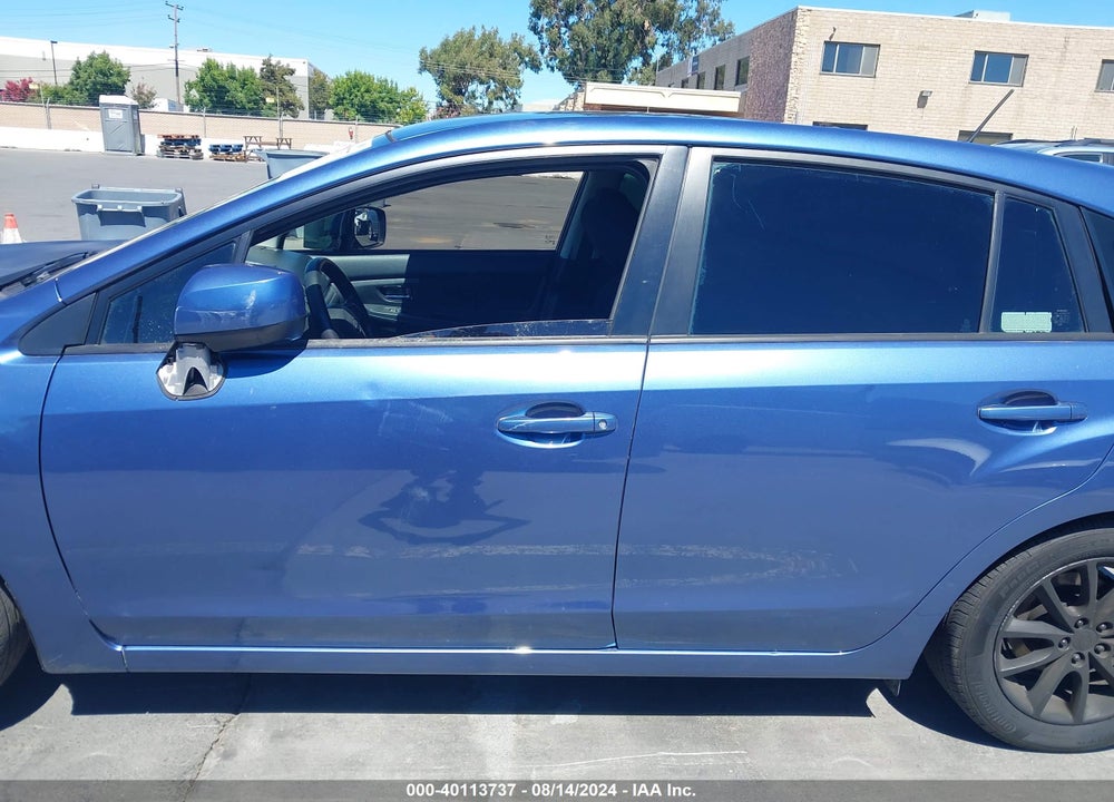 2014 SUBARU IMPREZA 2.0I PREMIUM VIN: JF1GPAC63E9319806