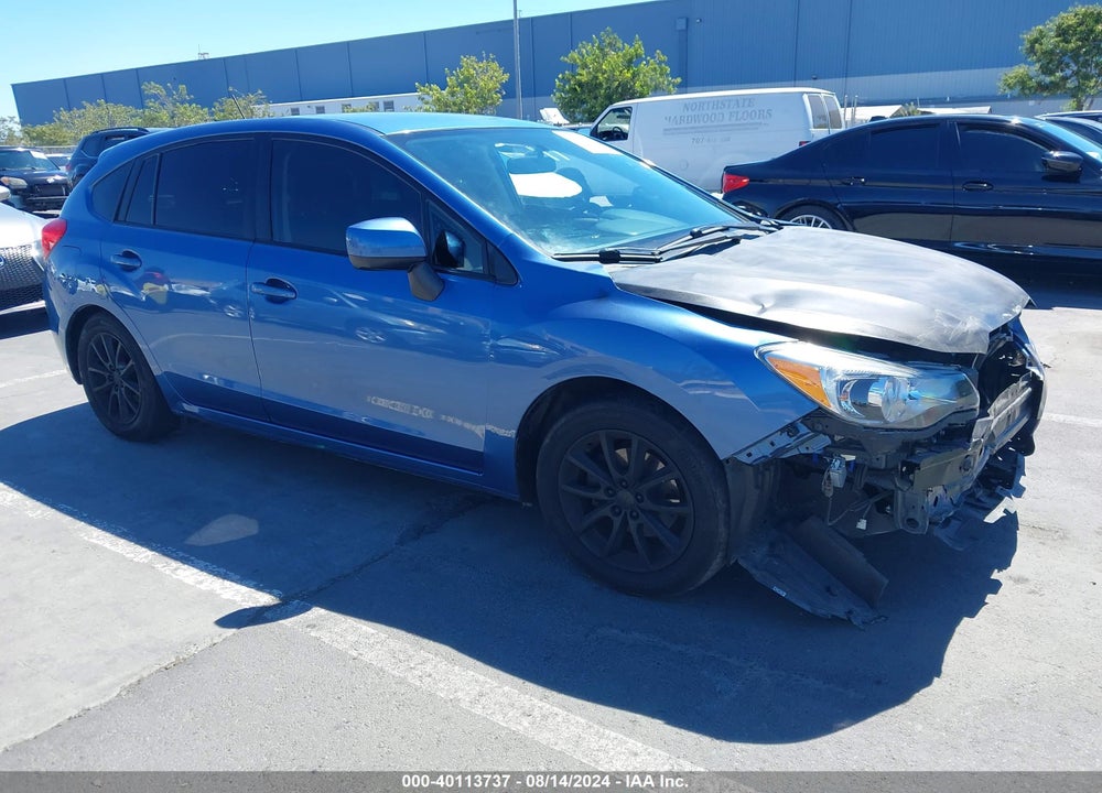 2014 SUBARU IMPREZA 2.0I PREMIUM VIN: JF1GPAC63E9319806