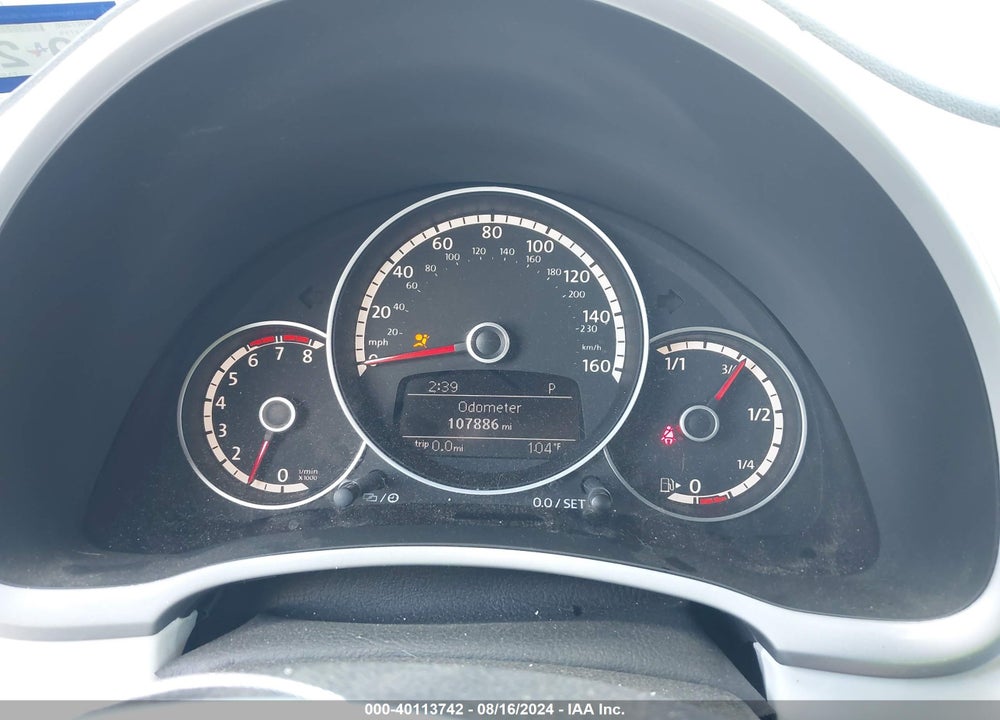 2015 VOLKSWAGEN BEETLE 1.8T VIN: 3VWJ07AT9FM620709