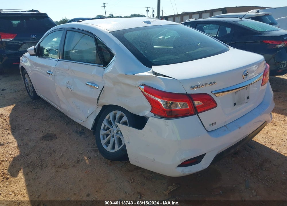 2019 NISSAN SENTRA SV VIN: 3N1AB7AP4KY358362