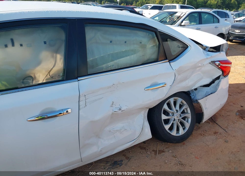 2019 NISSAN SENTRA SV VIN: 3N1AB7AP4KY358362