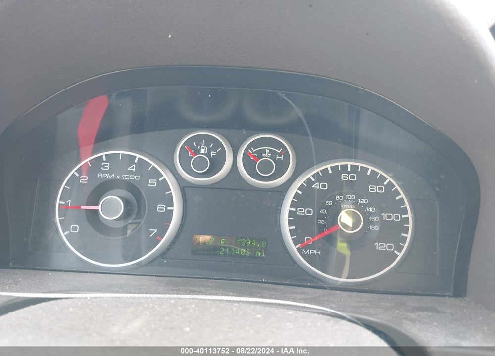 2009 FORD FUSION SE VIN: 3FAHP07179R136612