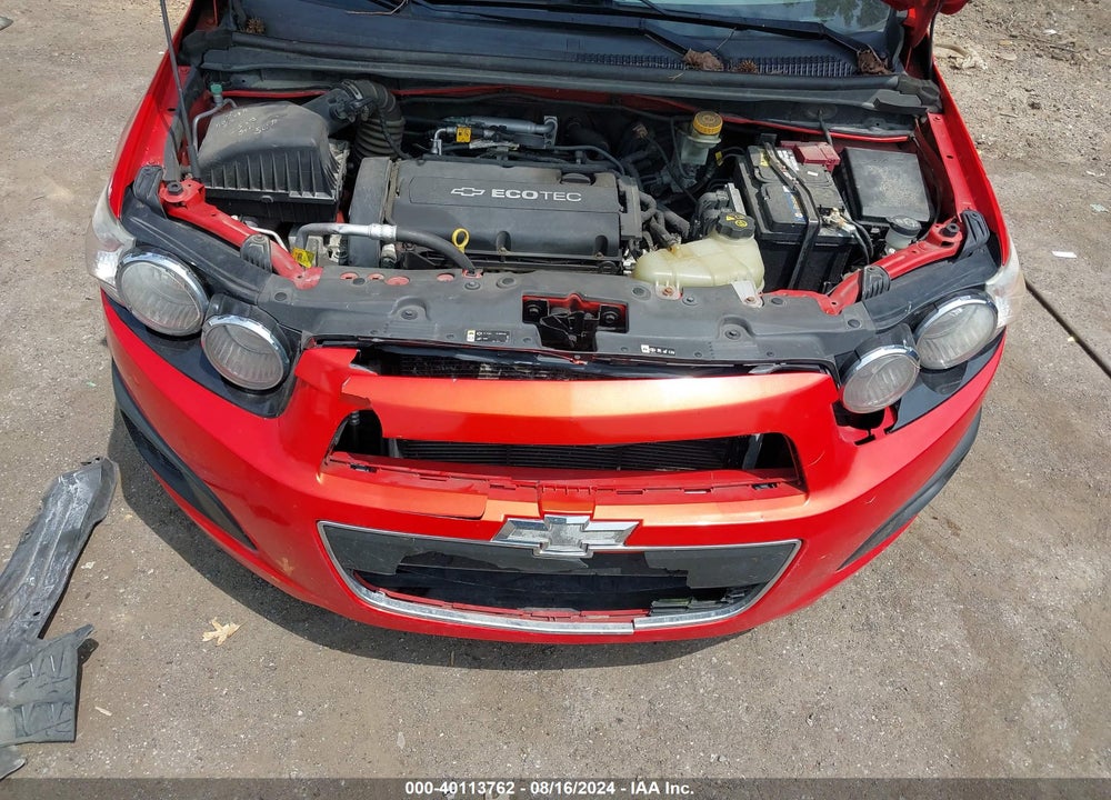 2012 CHEVROLET SONIC 2LT VIN: 1G1JC6SH6C4109411