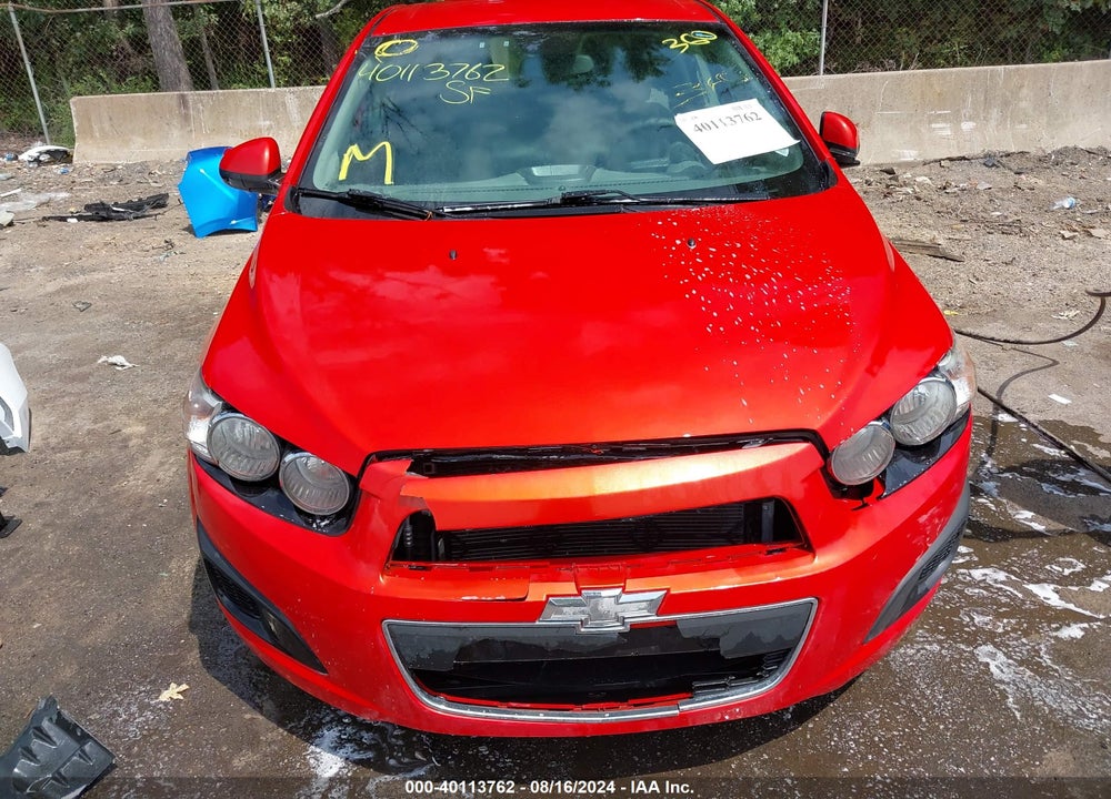 2012 CHEVROLET SONIC 2LT VIN: 1G1JC6SH6C4109411