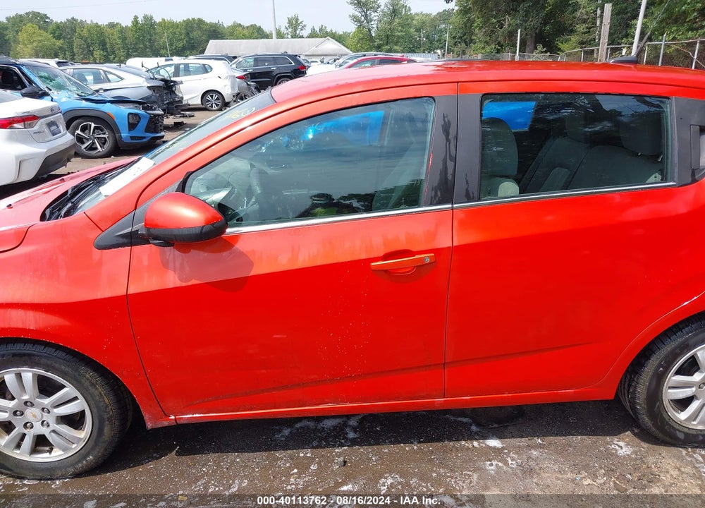 2012 CHEVROLET SONIC 2LT VIN: 1G1JC6SH6C4109411