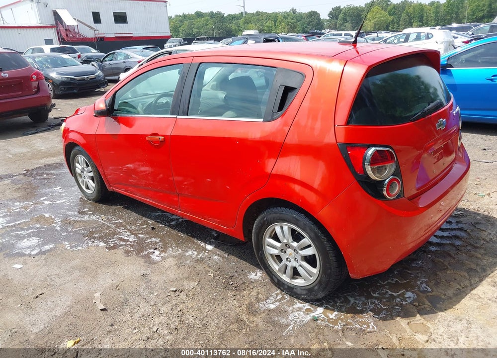 2012 CHEVROLET SONIC 2LT VIN: 1G1JC6SH6C4109411