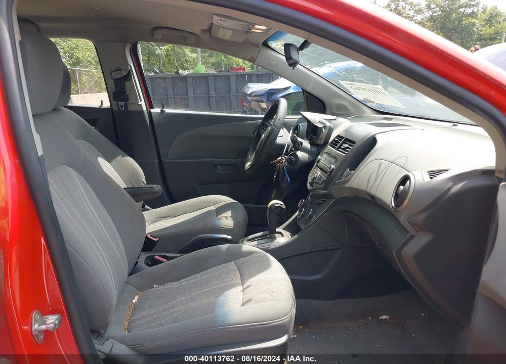 2012 CHEVROLET SONIC 2LT VIN: 1G1JC6SH6C4109411