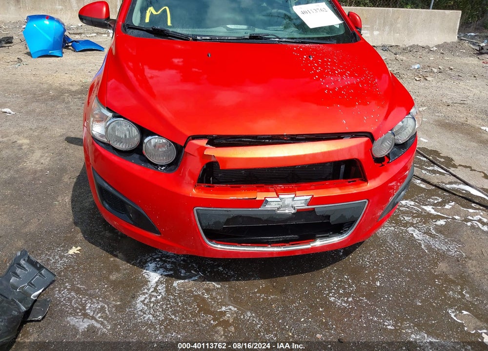 2012 CHEVROLET SONIC 2LT VIN: 1G1JC6SH6C4109411