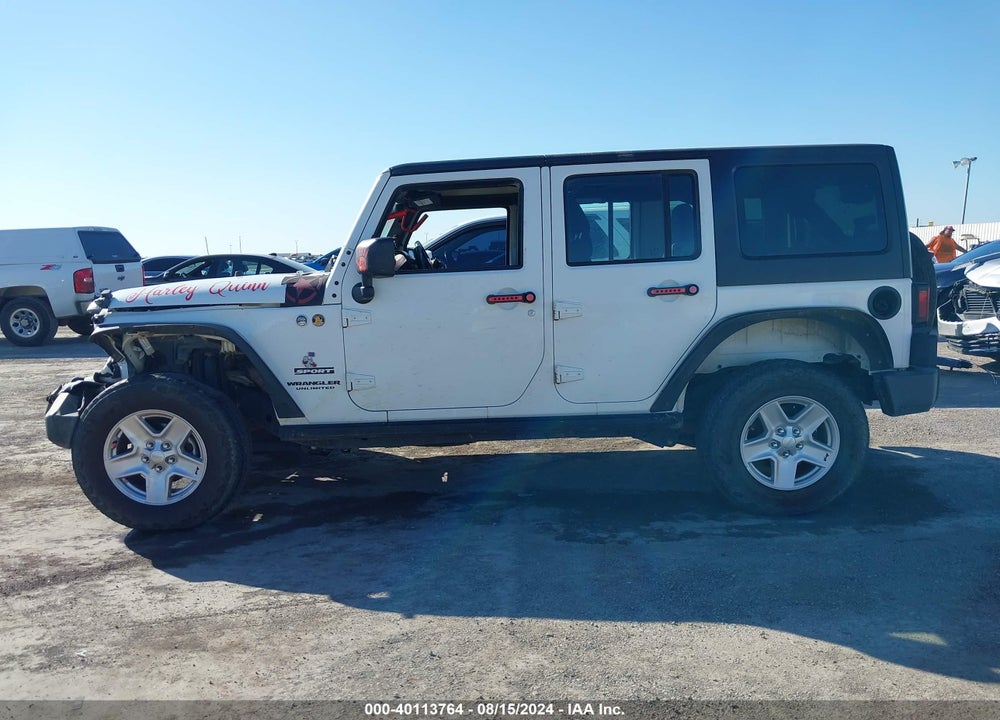 2017 JEEP WRANGLER UNLIMITED SPORT RHD 4X4 VIN: 1C4BJWKG2HL524215