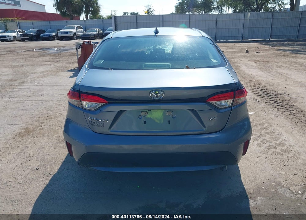 2021 TOYOTA COROLLA LE VIN: 5YFEPMAE9MP167505