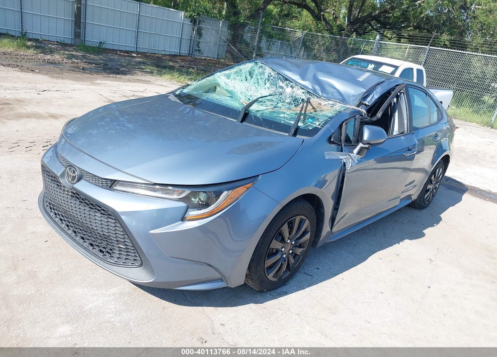 2021 TOYOTA COROLLA LE VIN: 5YFEPMAE9MP167505
