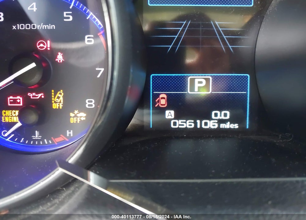 2019 SUBARU OUTBACK 2.5I PREMIUM VIN: 4S4BSAFC0K3213165