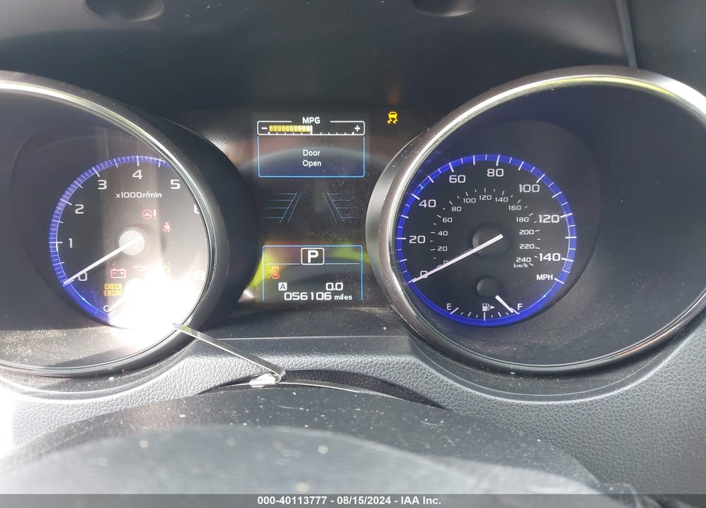 2019 SUBARU OUTBACK 2.5I PREMIUM VIN: 4S4BSAFC0K3213165