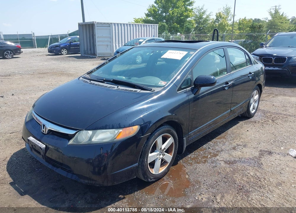 2007 HONDA CIVIC EX VIN: 1HGFA16857L043592