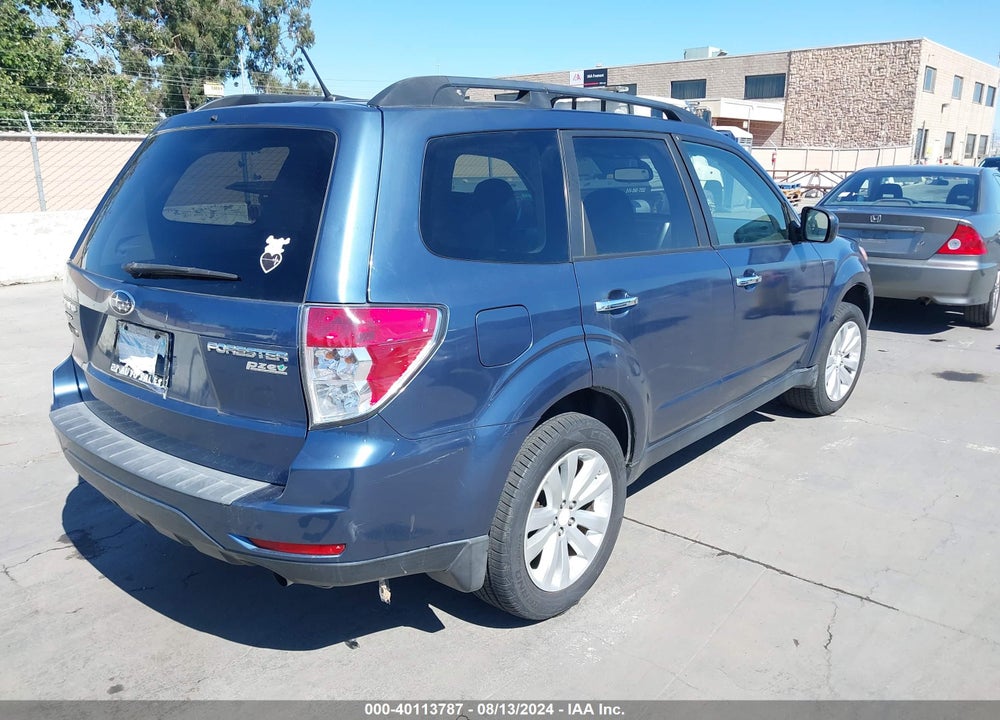2011 SUBARU FORESTER 2.5X PREMIUM VIN: JF2SHADC3BH757640