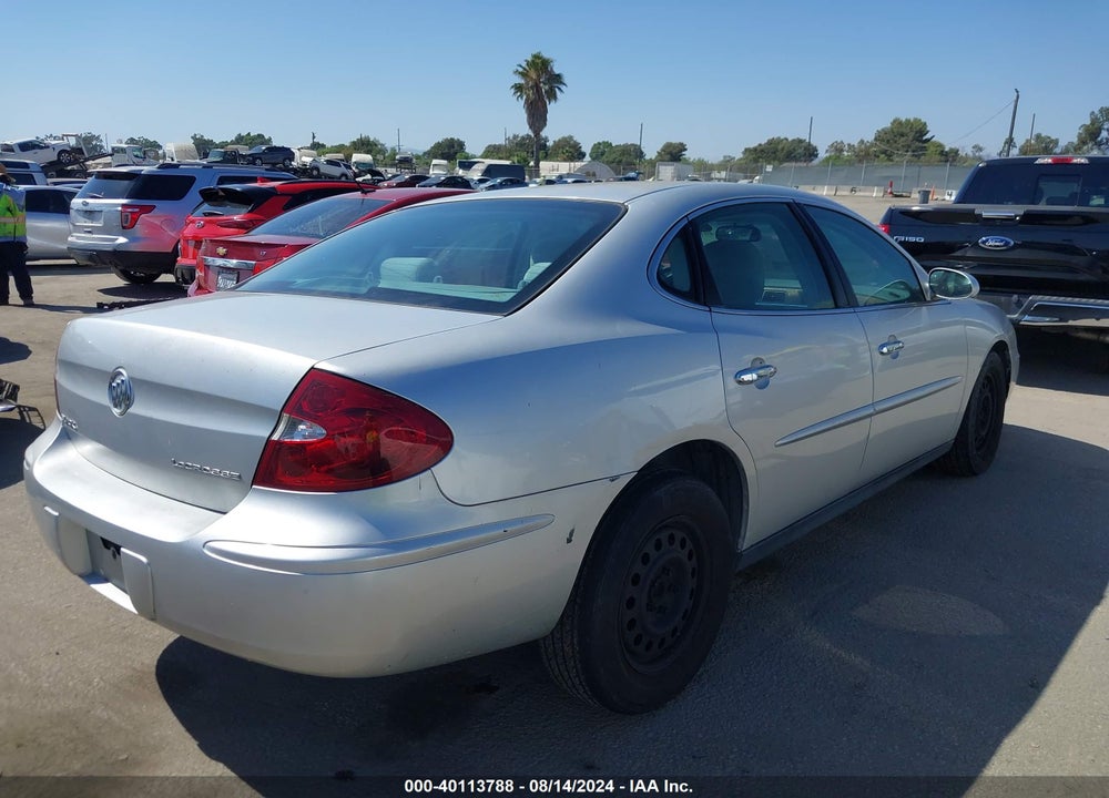 2005 BUICK LACROSSE CX VIN: 2G4WC532051328277